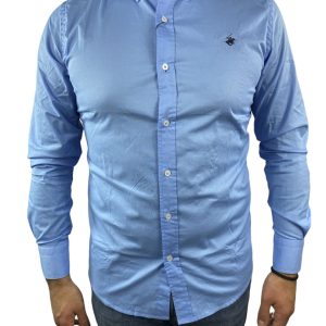 BEVERLY HILLS® CAMICIA M/L + RICAMO