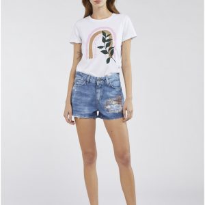 CAFENOIR® T-SHIRT ARCO E FOGLIE