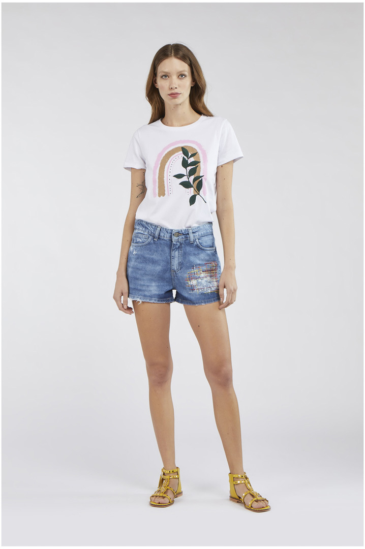 CAFENOIR® T-SHIRT ARCO E FOGLIE - immagine 2