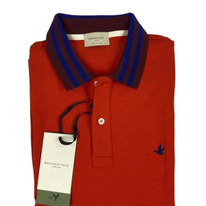 BROOCKSFILD® POLO SHIRT TIPPED COLLAR