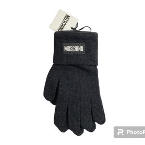 Guanto In Misto Cachemire Iconico Moschi Moschino Guanti