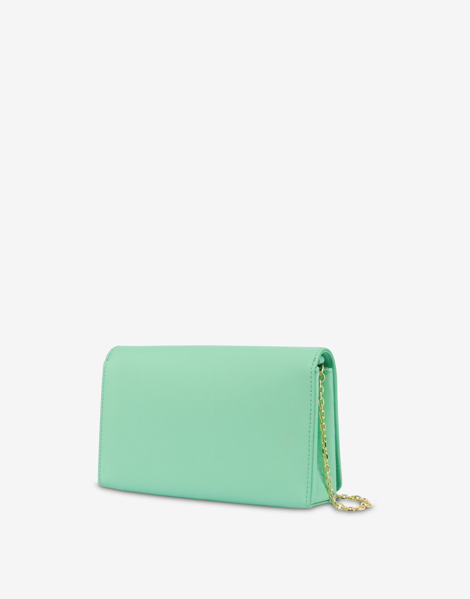 CLUTCHES METAL LOGO SMALTO-LOVEMOSCHINO® - immagine 3