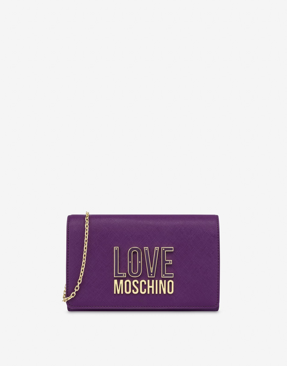 CLUTCHES METAL LOGO SMALTO-LOVEMOSCHINO® - immagine 6