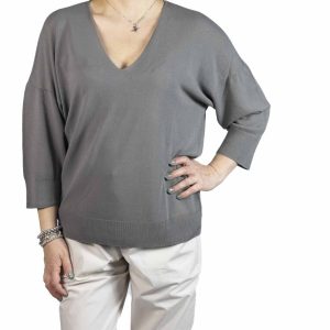 MAGLIA SCOLLO V FULLY FASHION-KANGRA®