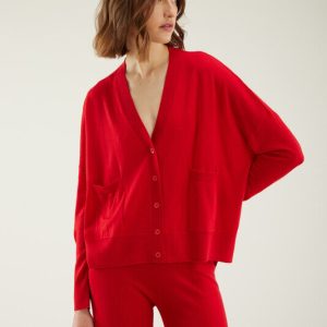 Giacca Over Cropped Tasche-Kangra Kangra Maglia