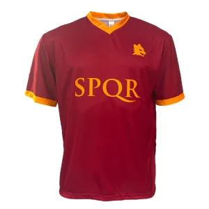 AS ROMA - MAGLIA REPLICA UFFICIALE HOME SPQR ADULTO / BAMBINO 2023/2024
