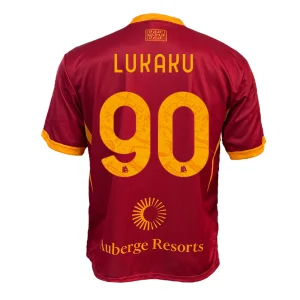 AS ROMA - MAGLIA REPLICA UFFICIALE HOME SPQR romelu lukaku 90 ADULTO / BAMBINO 2023/2024