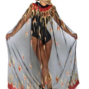 Accessori Halloween: mantello e corna da diavoletta