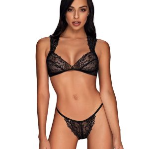 Obsessive Lingerie: Elisetta sexy completino in pizzo floreale