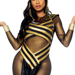 Leg Avenue Lingerie: Costume da Regina del Nilo 3 pezzi
