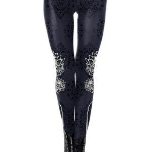 Ocultica: leggings con mandala decorativi