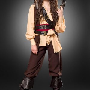 Costume Travestimento  da Miss Pirata dei Caraibi