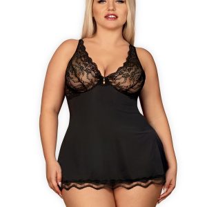 Obsessive Lingerie: Luvae babydoll e tanga misura Curvy XXL