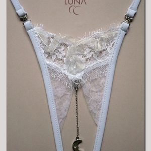 Lola Luna: Sexy G-String aperto con bijoux Honeymoon
