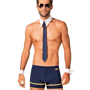Obsessive Lingerie: Pilotman set travestimento da uomo