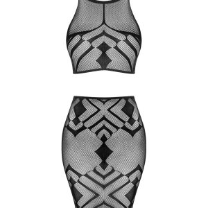 Obessive Lingerie: K101 sexy top e gonna in microrete