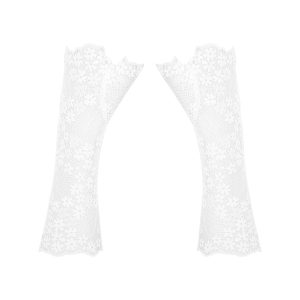 Obsessive Lingerie: Heavenlly sexy guanti in pizzo bianco