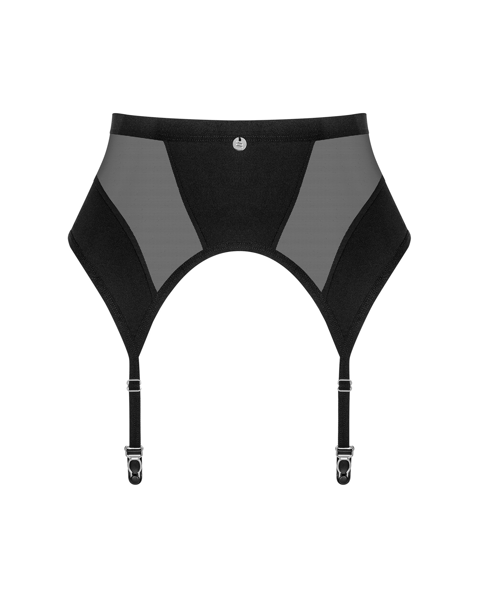 Obsessive Lingerie: Chic Amoria sexy reggicalze nero - immagine 9