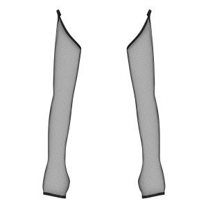 Obsessive Lingerie: Nesari sexy guanti lunghi in microrete trasparente