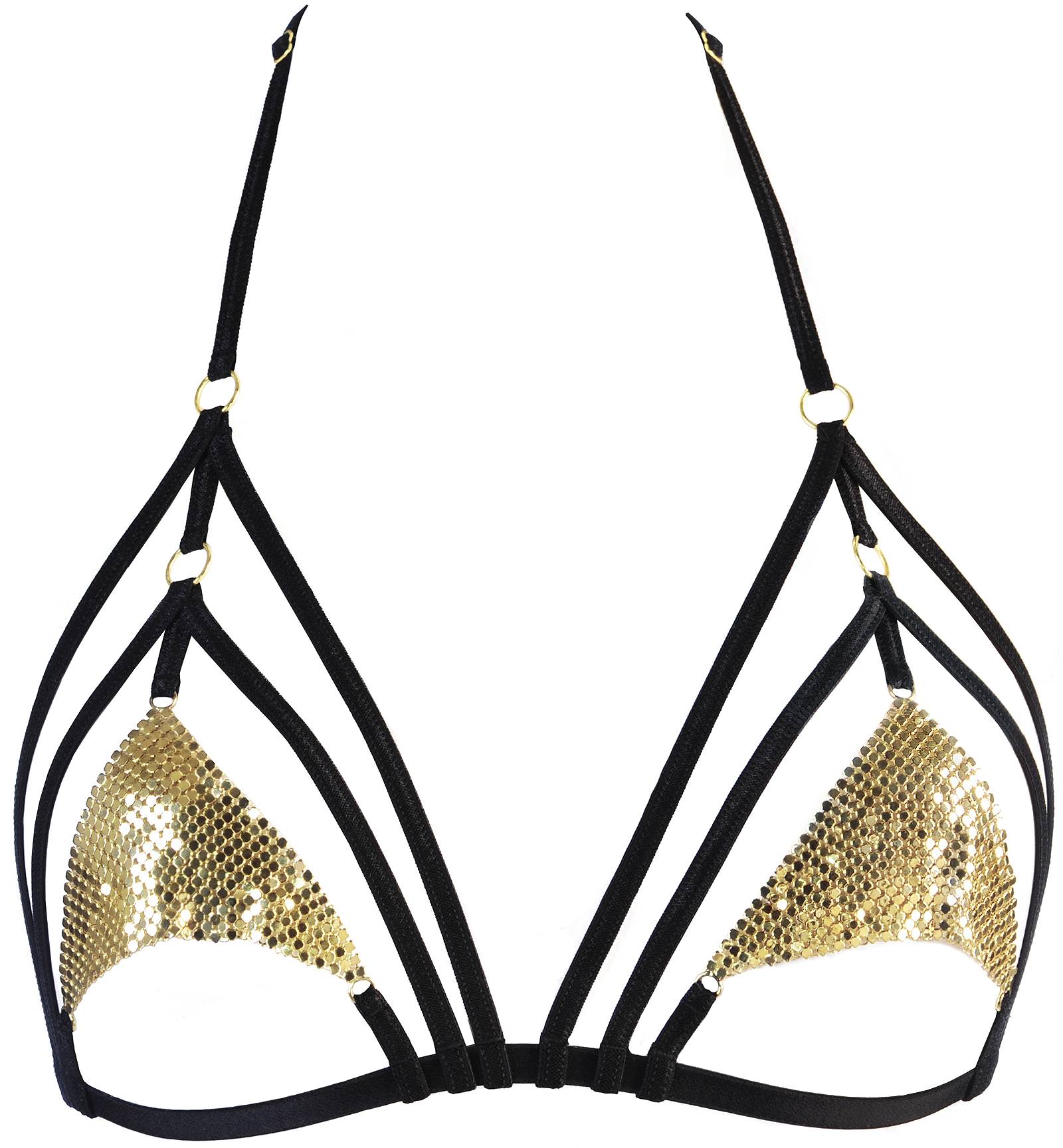 Axami Lingerie: reggiseno incredibilmente sexy e seducente con morbidi inserti dorati - immagine 5