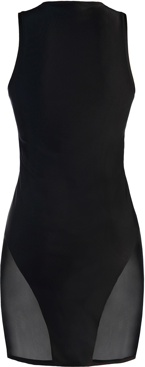 Axami Lingerie: audace abito nero con inserti in tulle - immagine 9