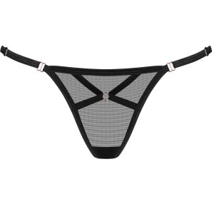 Obsessive Freedom: Euridia Tanga nero regolabile