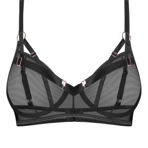 Obsessive Freedom: Euridia Reggiseno nero trasparente