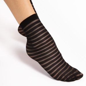 Fiore: Calzini 20 denari a righe 3 colori Izzy