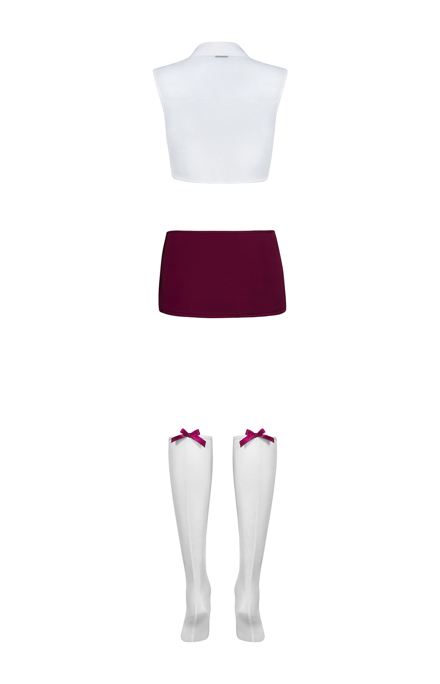 Completo da studentessa provocante con minigonna – Obsessive Student - immagine 5