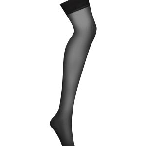 Calze nere S800 Obsessive – classiche da reggicalze