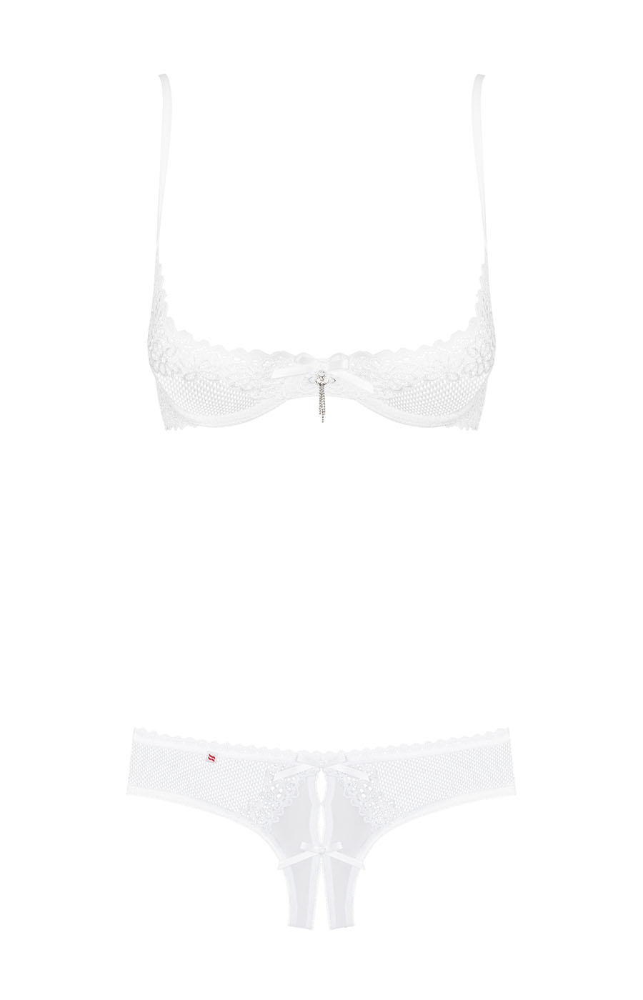 Set Alabastra bianco Obsessive – eleganza e sensualità - immagine 4