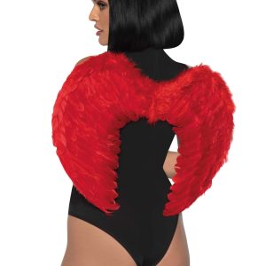 Leg Avenue: ali da diavoletta in piuma marabou