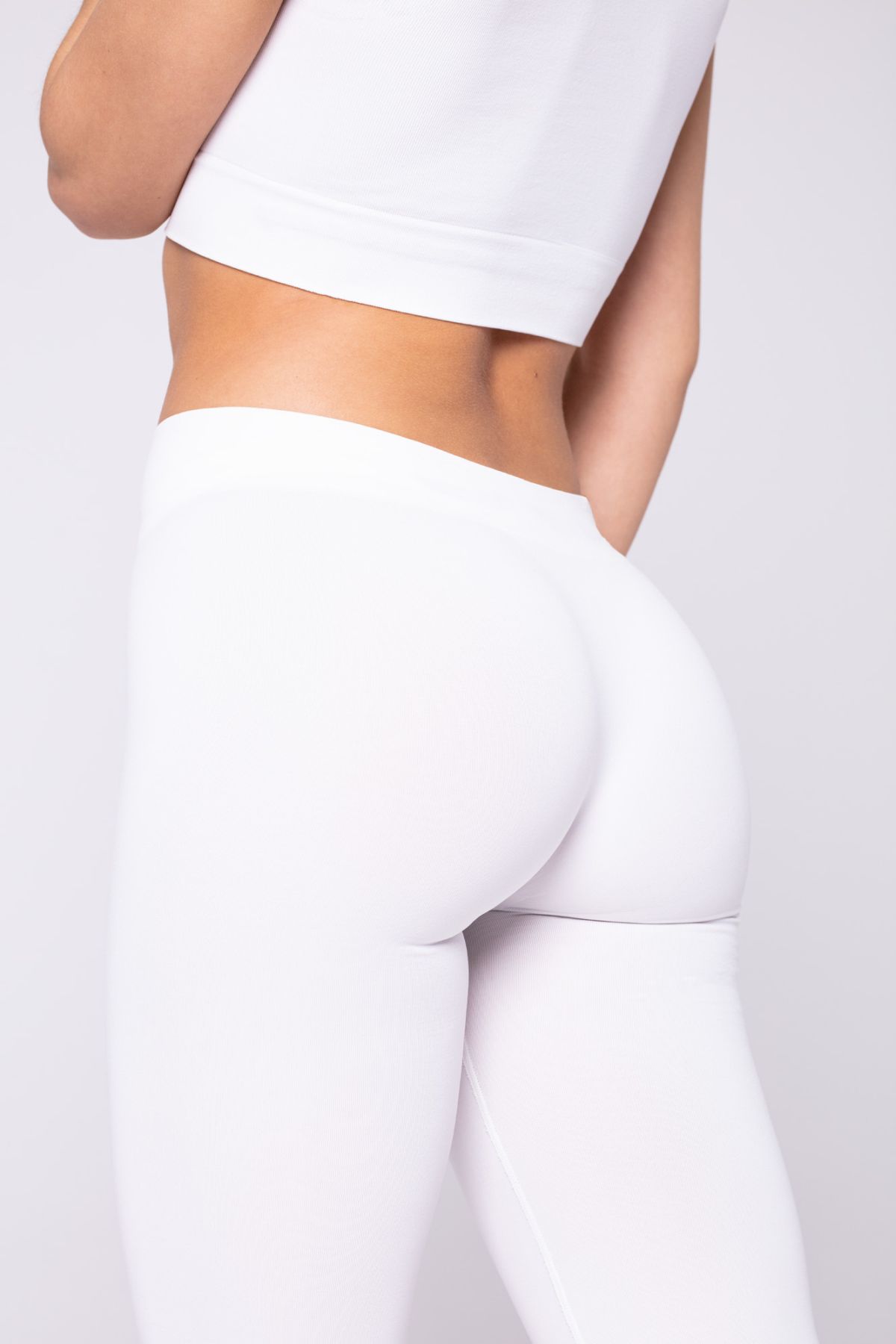 Annes: Leggings in microfibra 3D Nero e Bianco - immagine 2