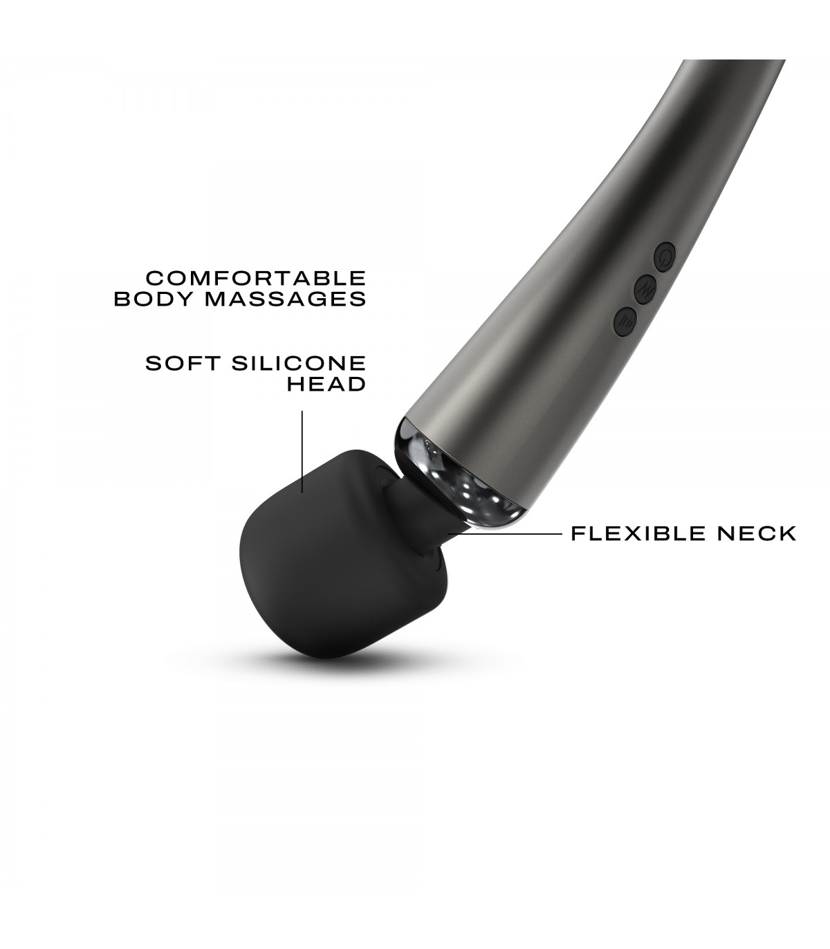 Dorcel – Massaggiatore Megawand Silver 20 modalità di vibrazione - immagine 3