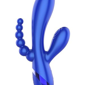 Vibratore Triplo Stimolazione Blue