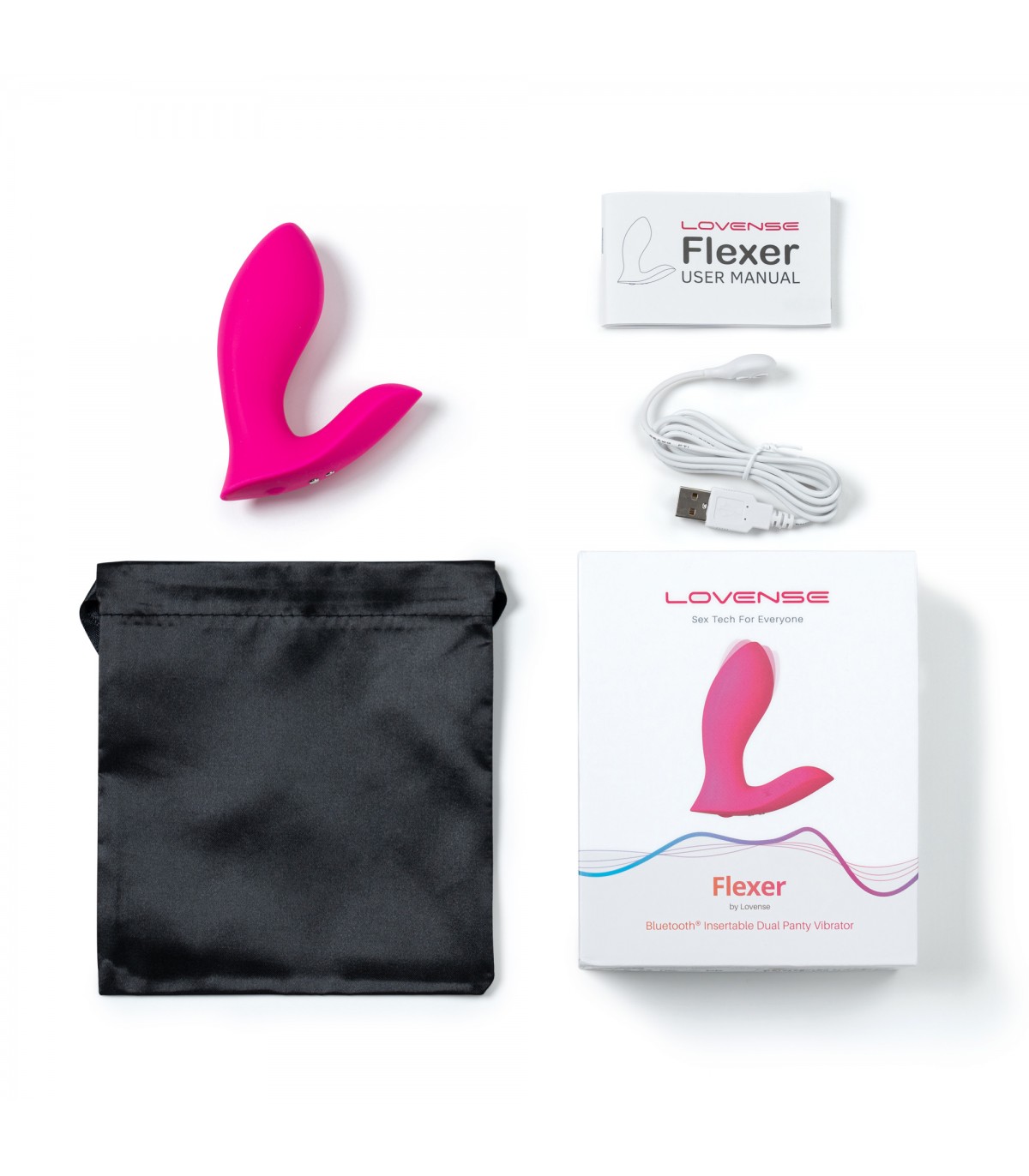 Lovense Flexer – Massaggiatore Indossabile Doppio a Controllo Remoto - immagine 5