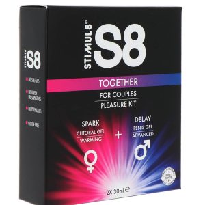 S8 Together Couple Kit – Set Stimolante per Lei e Gel per Lui
