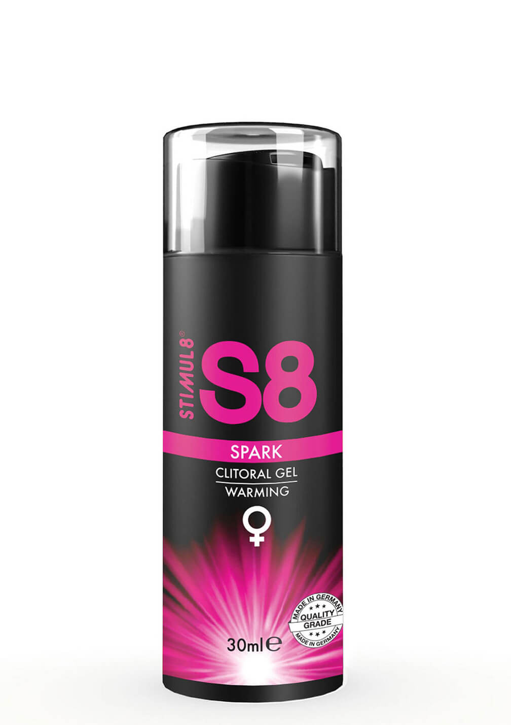 S8 Spark Clitoral Gel 30 ml – Gel Stimolante Effetto Calore per Lei