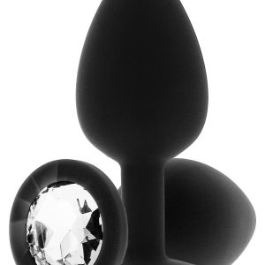 Diamond Jewel – Plug in Silicone con Gemma Decorativa L