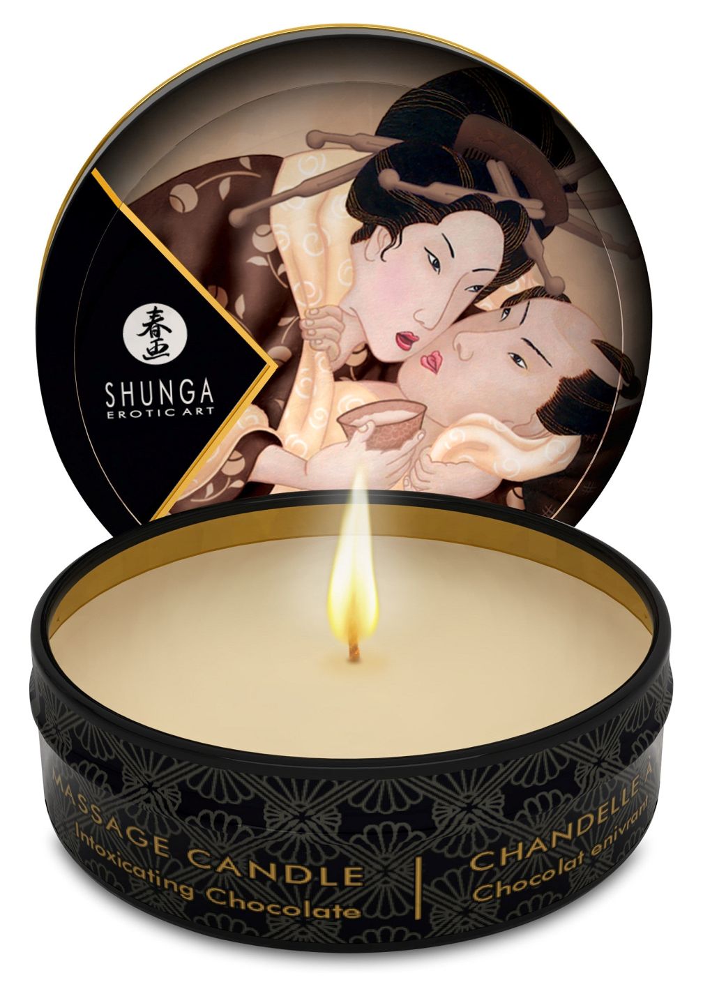 Candela da massaggio Shunga – Oli naturali 5 fragranze - immagine 2