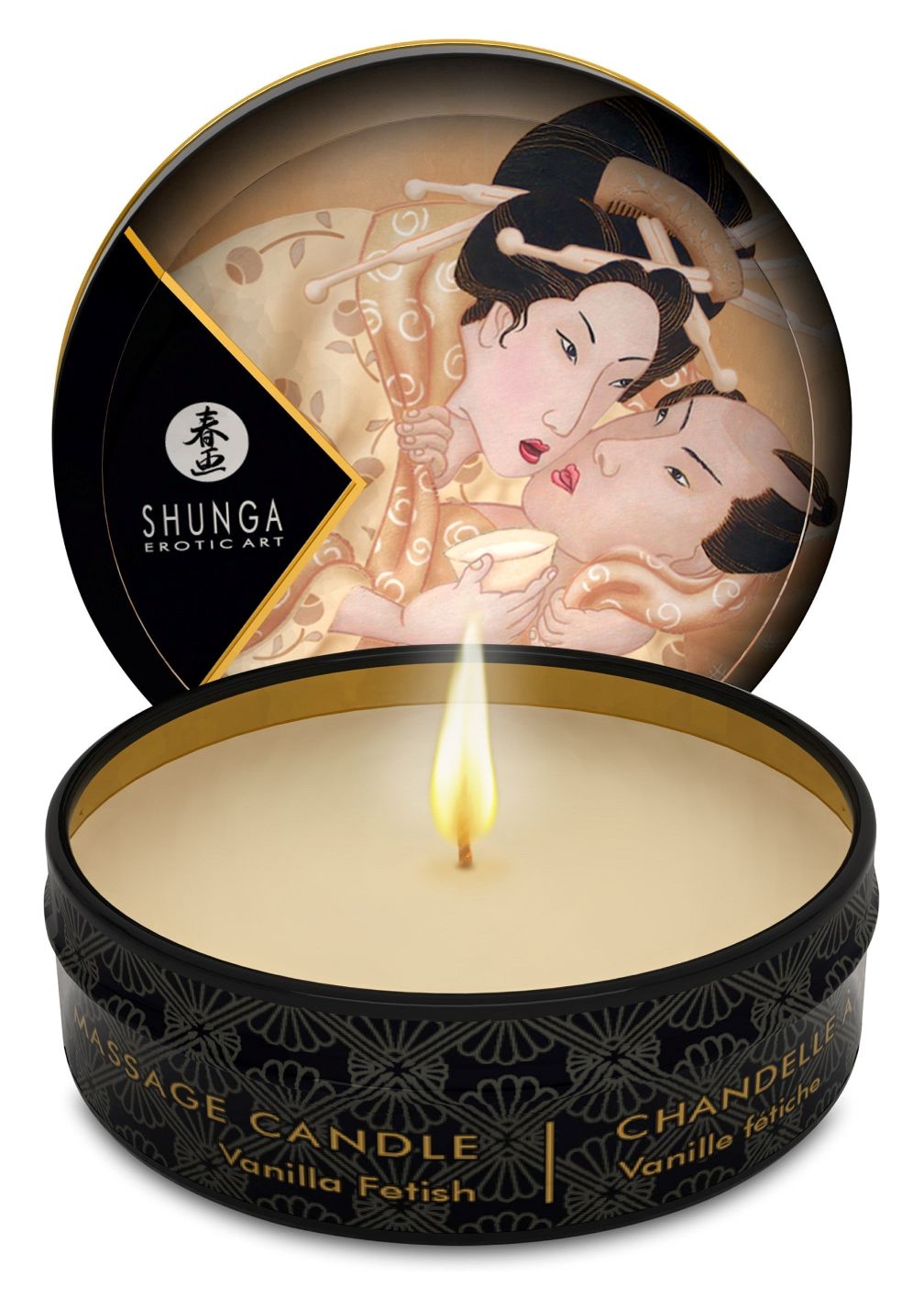 Candela da massaggio Shunga – Oli naturali 5 fragranze - immagine 4