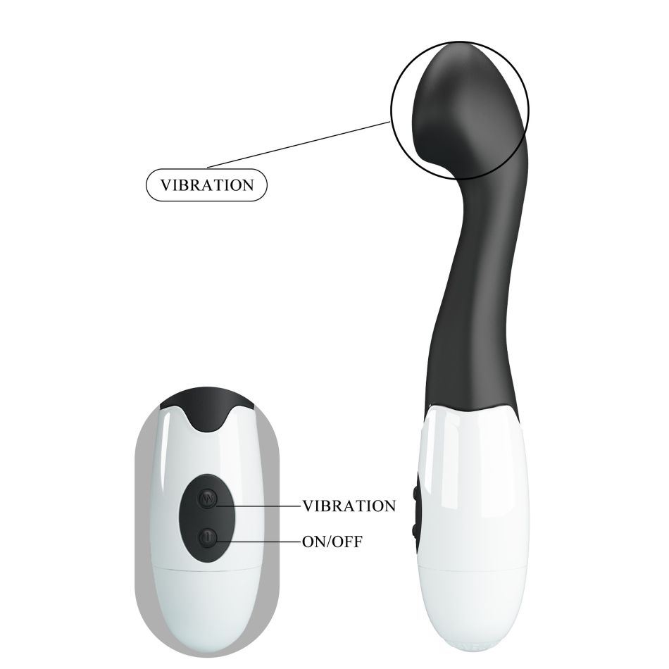 Charles Black 30 Function – Stimolatore Femminile Classico - immagine 3