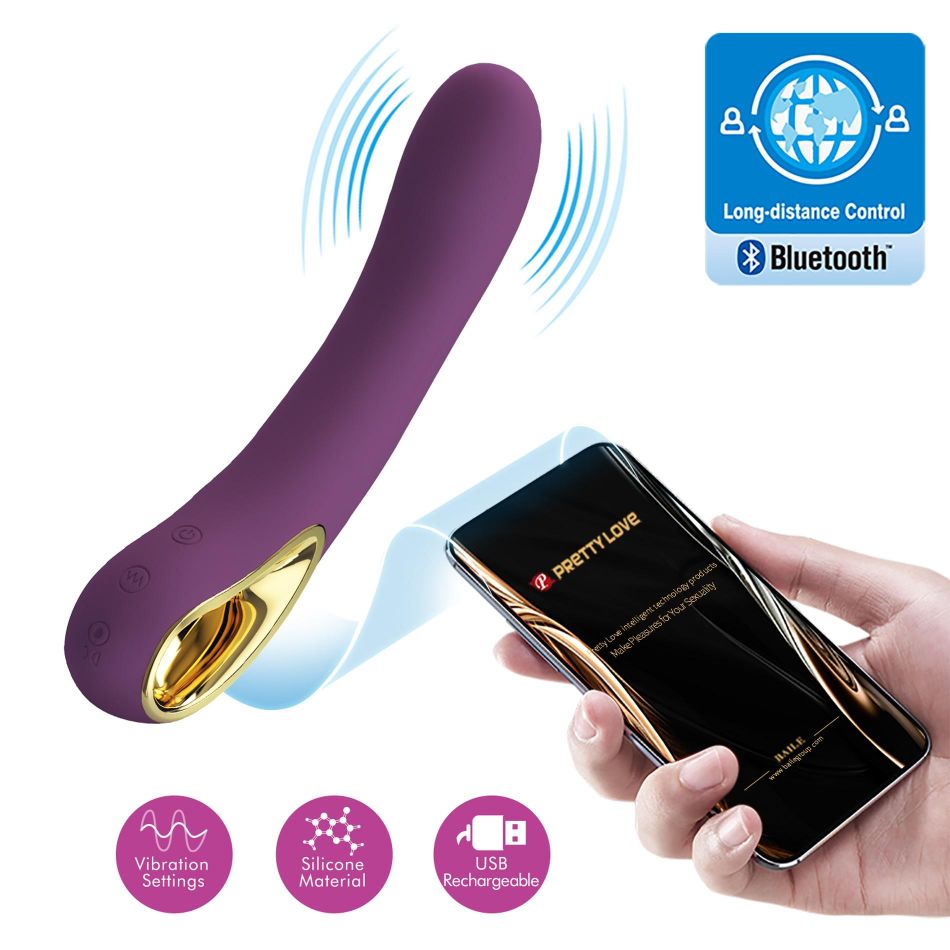 Ethan Purple 12 Function – Stimolatore Femminile controllo da App - immagine 4