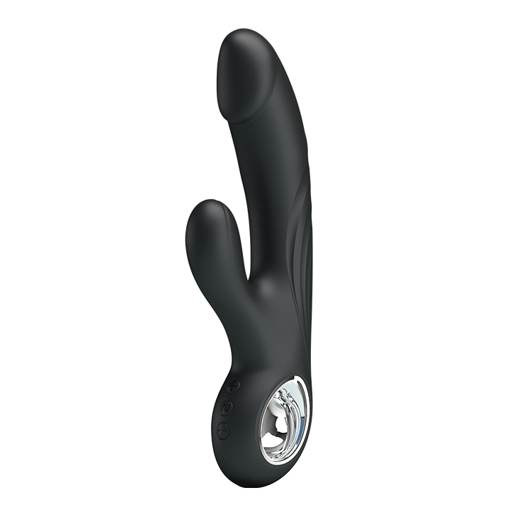 Selene Black 7 Function – Stimolatore Rabbit a Doppia Stimolazione - immagine 2