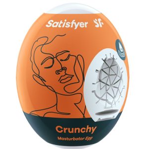 Eggcited Crunchy – Uovo Massaggiatore Maschile Satisfyer