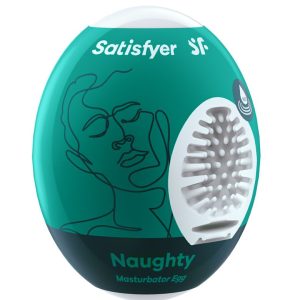 Eggcited Naughty – Uovo Massaggiatore Maschile Satisfyer