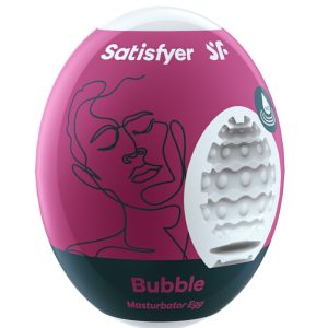 Eggcited Bubble – Uovo Massaggiatore Maschile Satisfyer