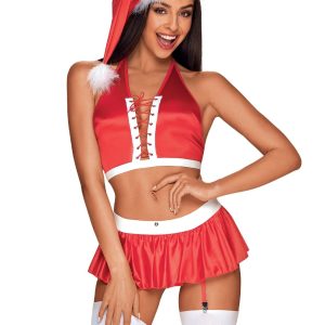 Obsessive Lingerie per Natale: Ms Claus sexy completino natalizio