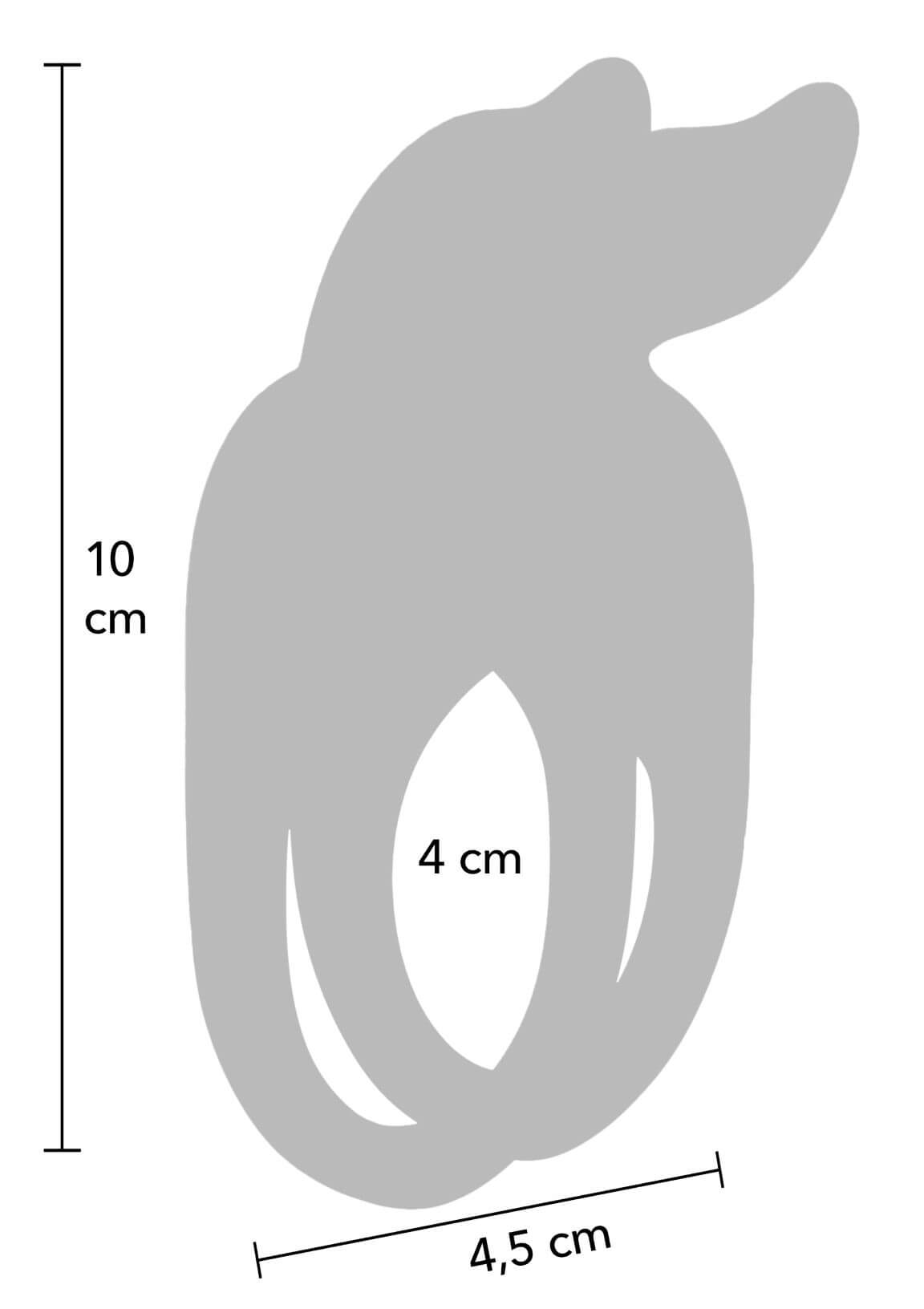 Anello vibrante con orecchie rabbit e telecomando – Fierce Ring - immagine 6