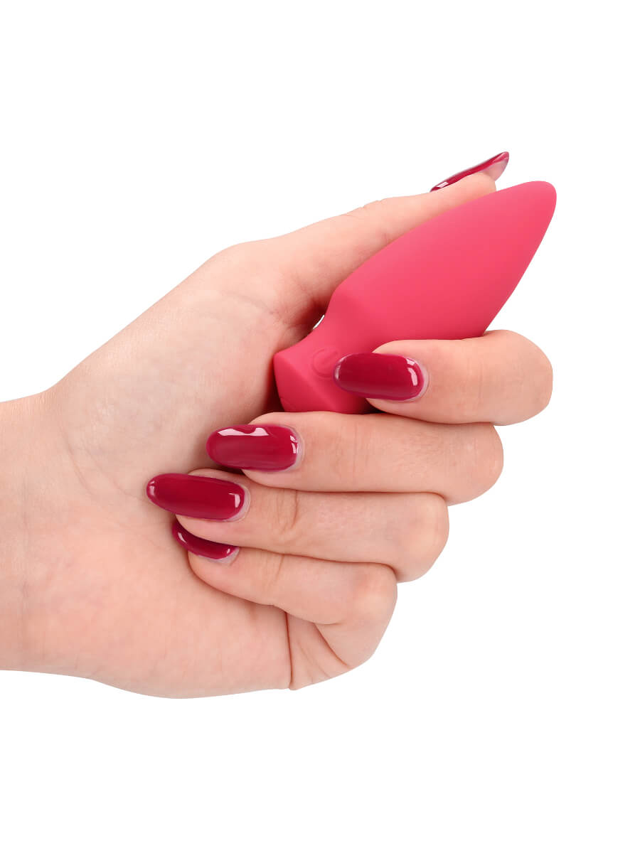 Cone Shaped Bullet Vibrator rosso in silicone – Loveline - immagine 3